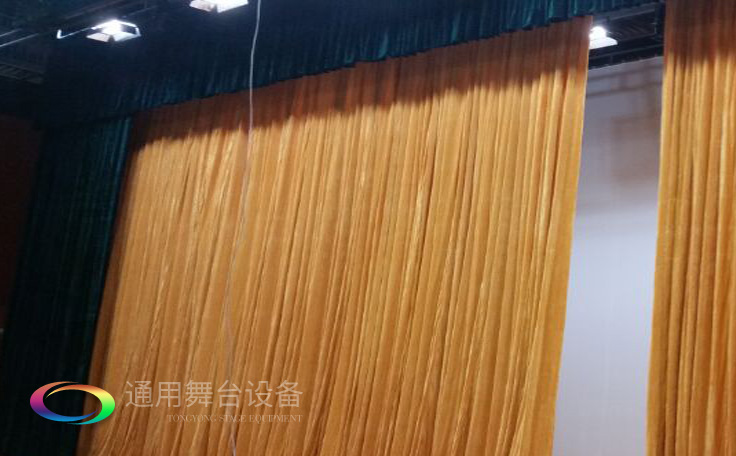 通用舞台电动开合舞台阻燃幕产品特点